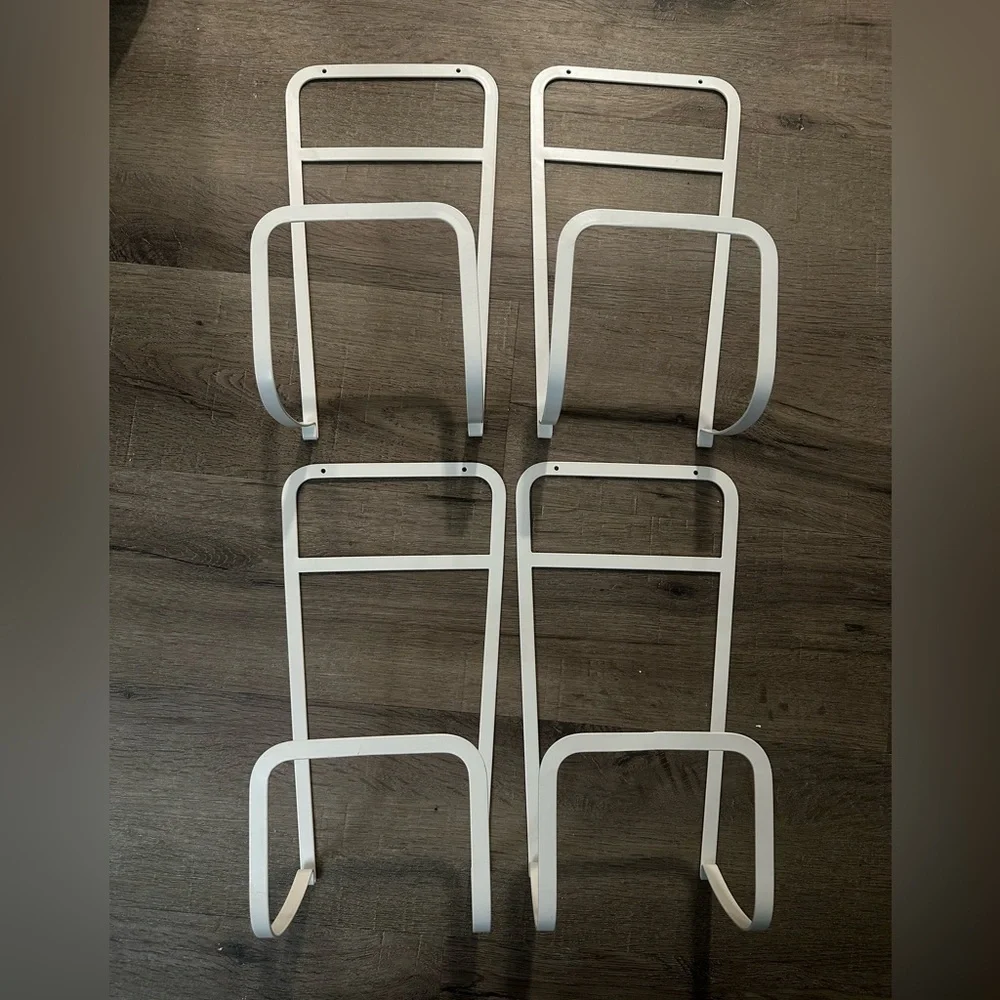 Yamazaki Steel Bag Holder - wall mount - Handbag Organizer - white - purse hook
